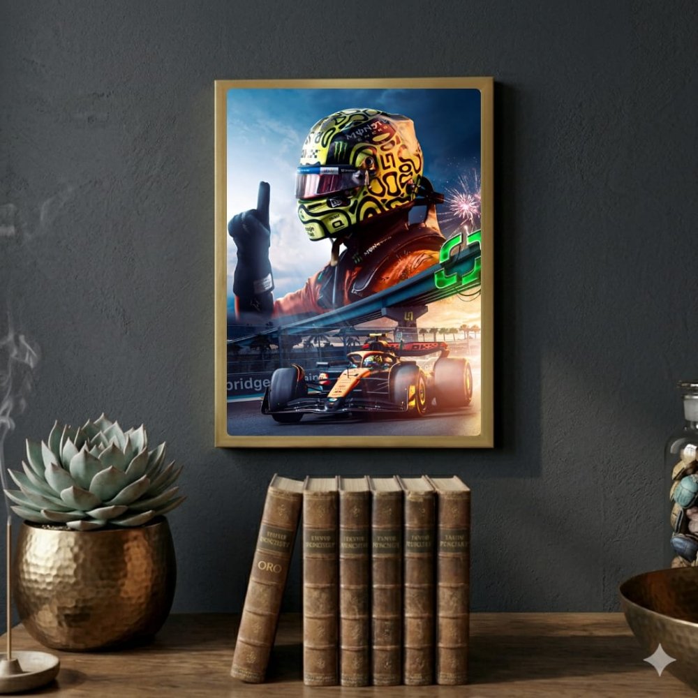 lando norris mclaren f1 - Vibes Districtlando norris mclaren f1 poster NeroVibes District