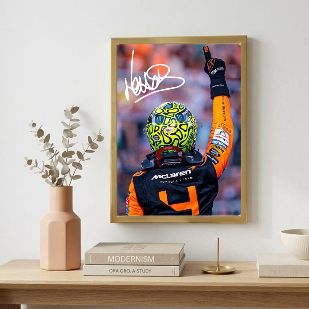 lando norris mclaren f1 - Vibes Districtlando norris mclaren f1 poster GoldVibes District