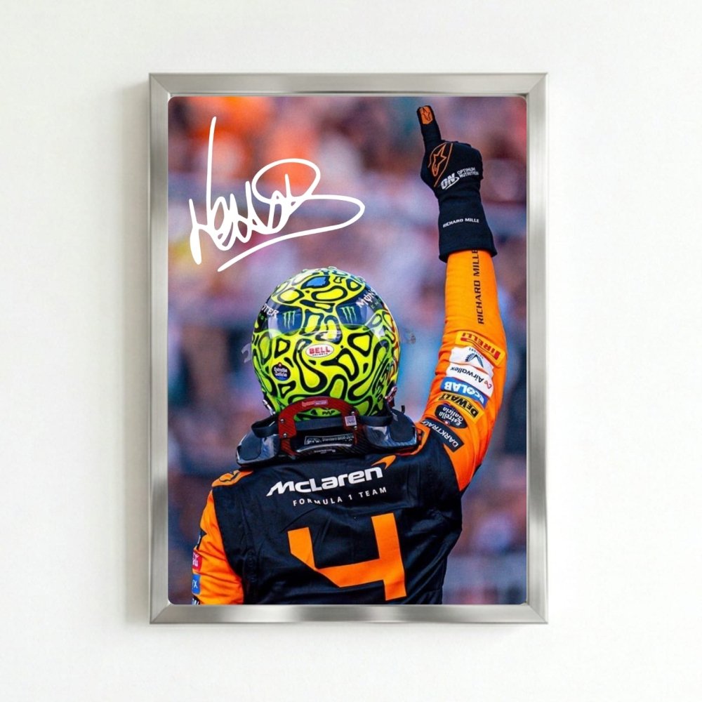 lando norris mclaren f1 - Vibes Districtlando norris mclaren f1 poster SilverVibes District