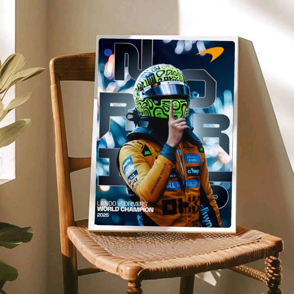 lando norris mclaren f1 - Vibes Districtlando norris mclaren f1 poster SilverVibes District