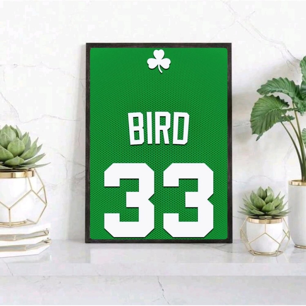 Larry Bird - Basket - Vibes DistrictLarry Bird - Basket poster GoldVibes District
