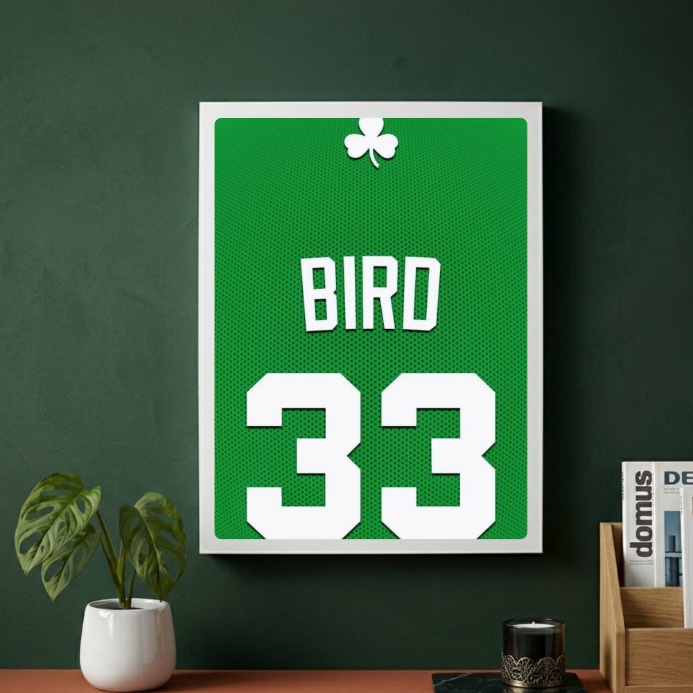 Larry Bird - Basket - Vibes DistrictLarry Bird - Basket poster GoldVibes District