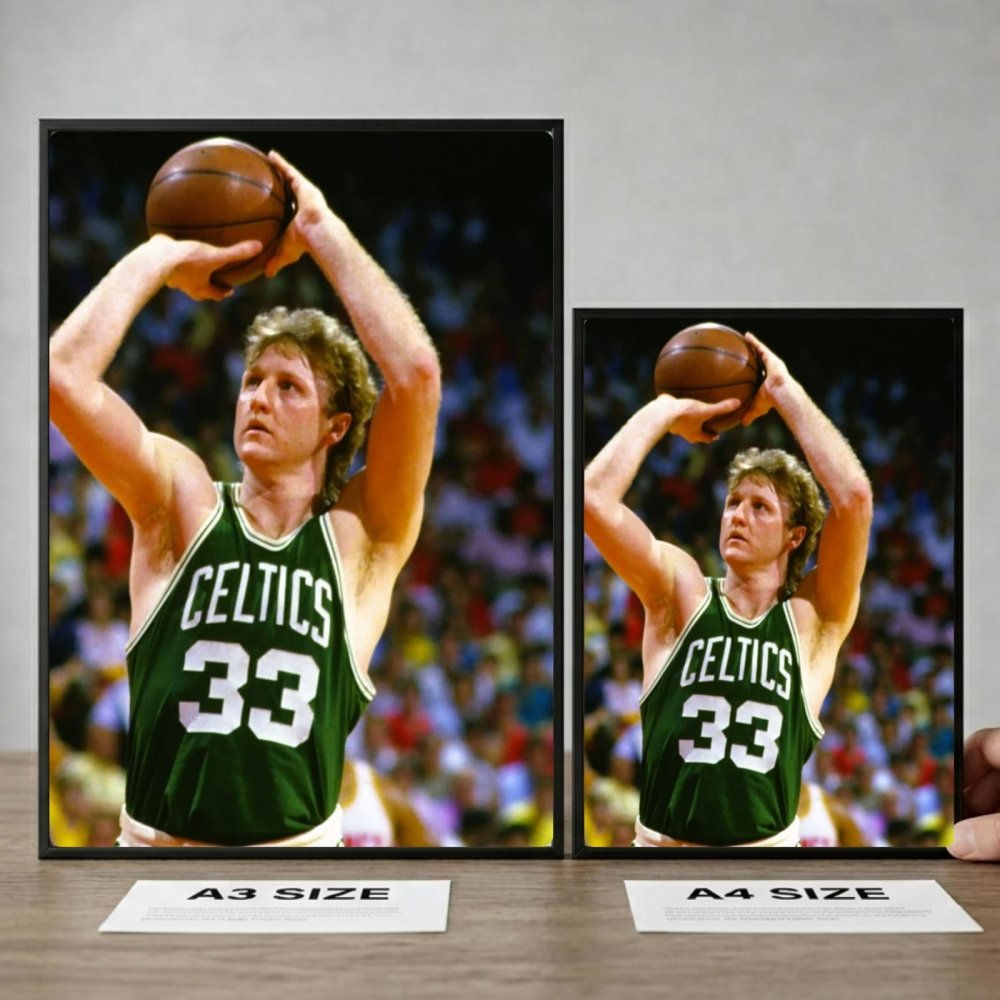 Larry Bird - Basket - Vibes DistrictLarry Bird - Basket poster GoldVibes District