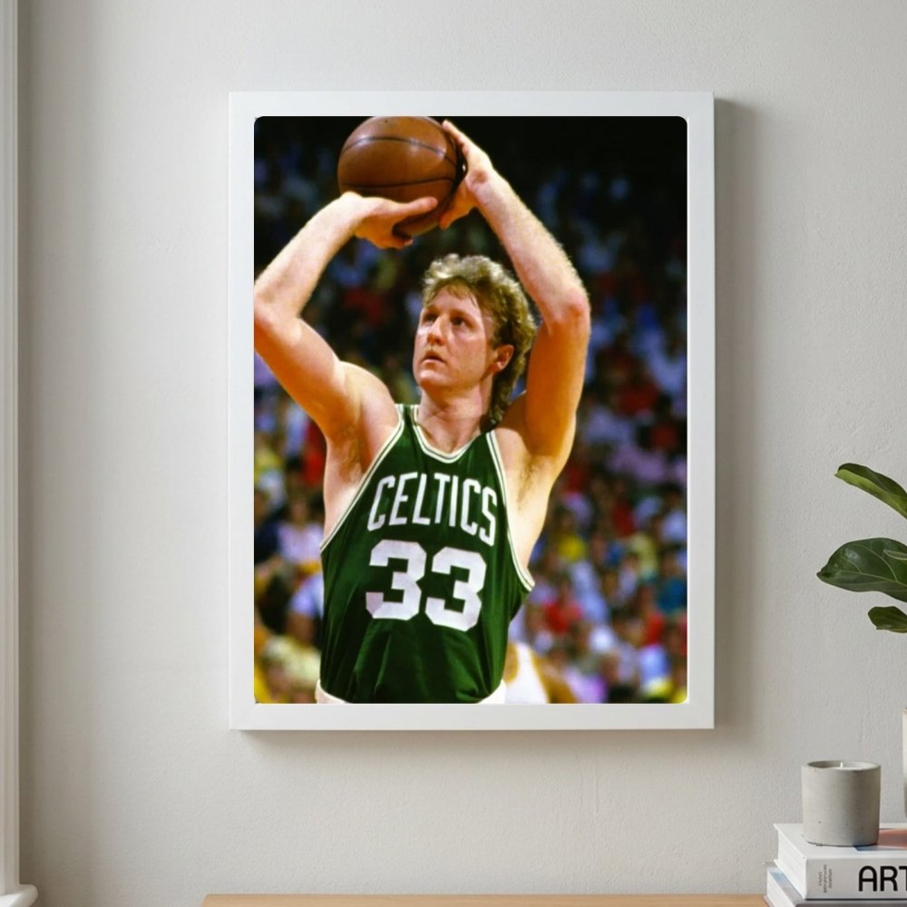 Larry Bird - Basket - Vibes DistrictLarry Bird - Basket poster GoldVibes District