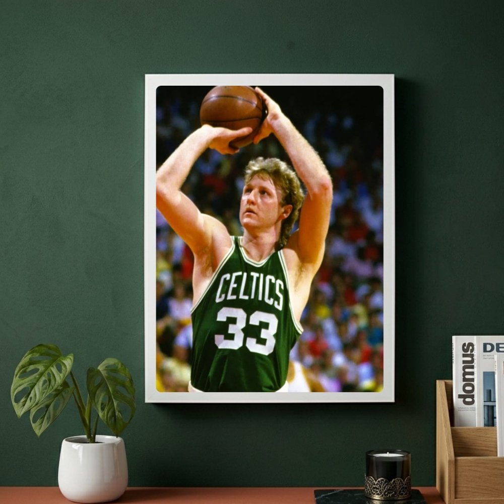 Larry Bird - Basket - Vibes DistrictLarry Bird - Basket poster GoldVibes District