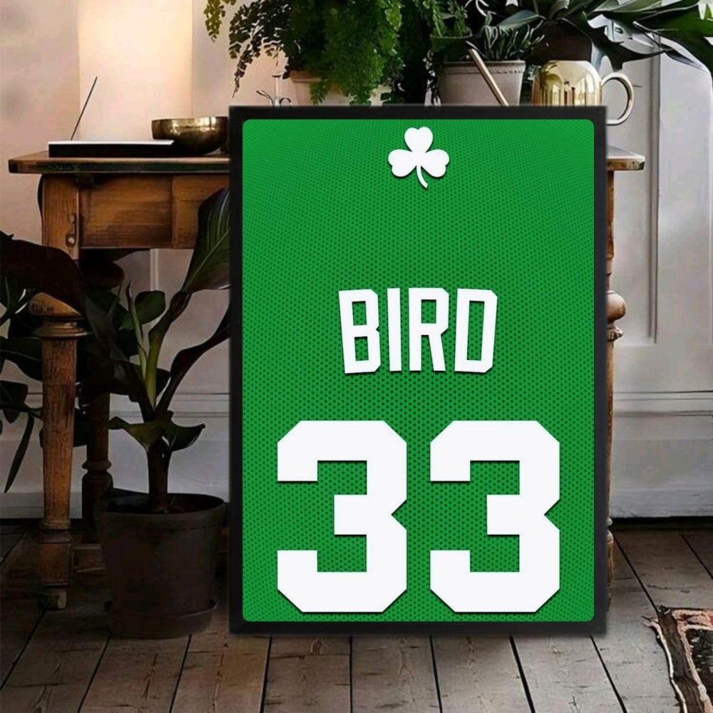 Larry Bird - Basket - Vibes DistrictLarry Bird - Basket poster GoldVibes District
