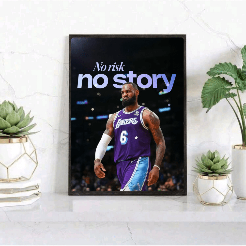 Lebron James - Basket - Vibes DistrictLebron James - Basket poster GoldVibes District