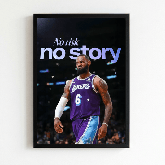 Lebron James - Basket - Vibes DistrictLebron James - Basket poster NeroVibes District