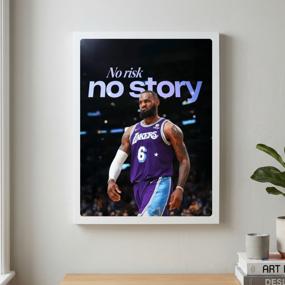 Lebron James - Basket - Vibes DistrictLebron James - Basket poster GoldVibes District