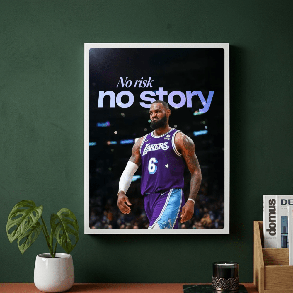 Lebron James - Basket - Vibes DistrictLebron James - Basket poster GoldVibes District