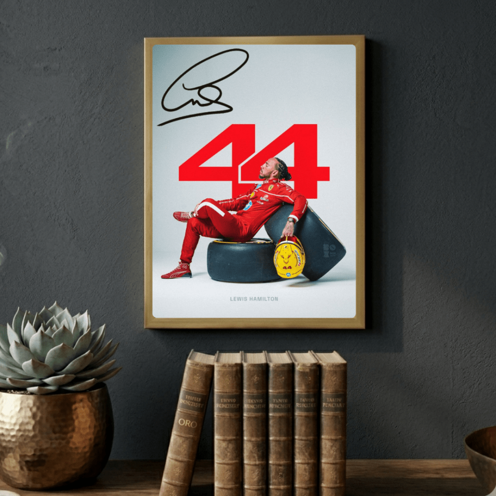 lewis hamilton ferrari - Vibes Districtlewis hamilton ferrari poster GoldVibes District