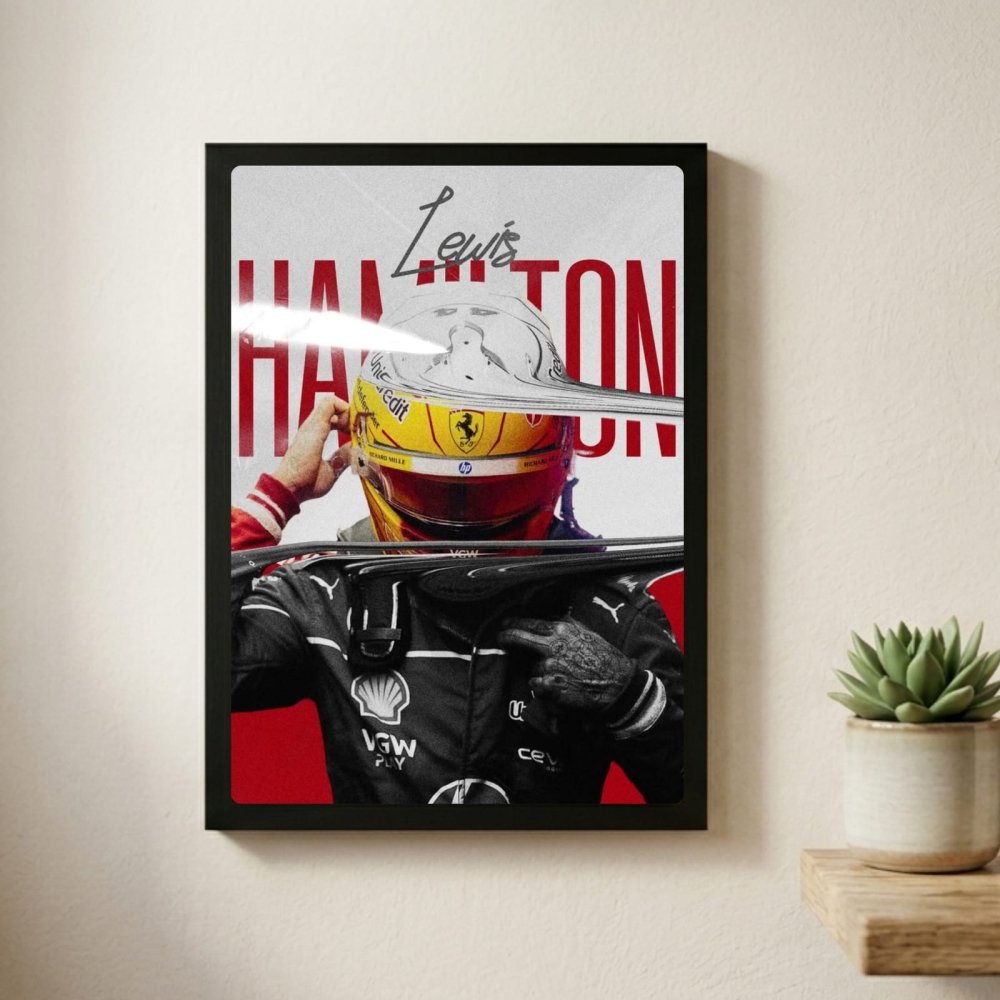 lewis hamilton ferrari f1 - Vibes Districtlewis hamilton ferrari f1 poster SilverVibes District