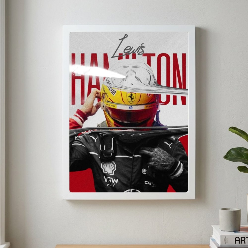 lewis hamilton ferrari f1 - Vibes Districtlewis hamilton ferrari f1 poster SilverVibes District