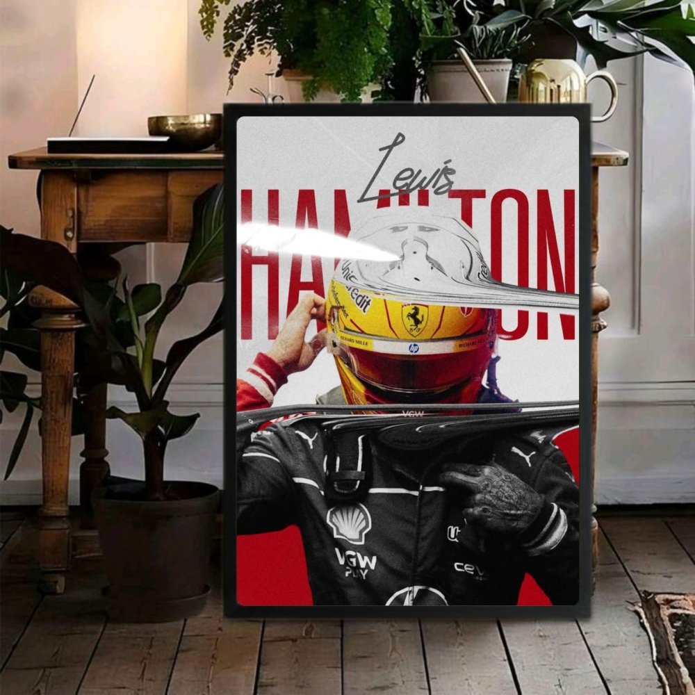 lewis hamilton ferrari f1 - Vibes Districtlewis hamilton ferrari f1 poster SilverVibes District