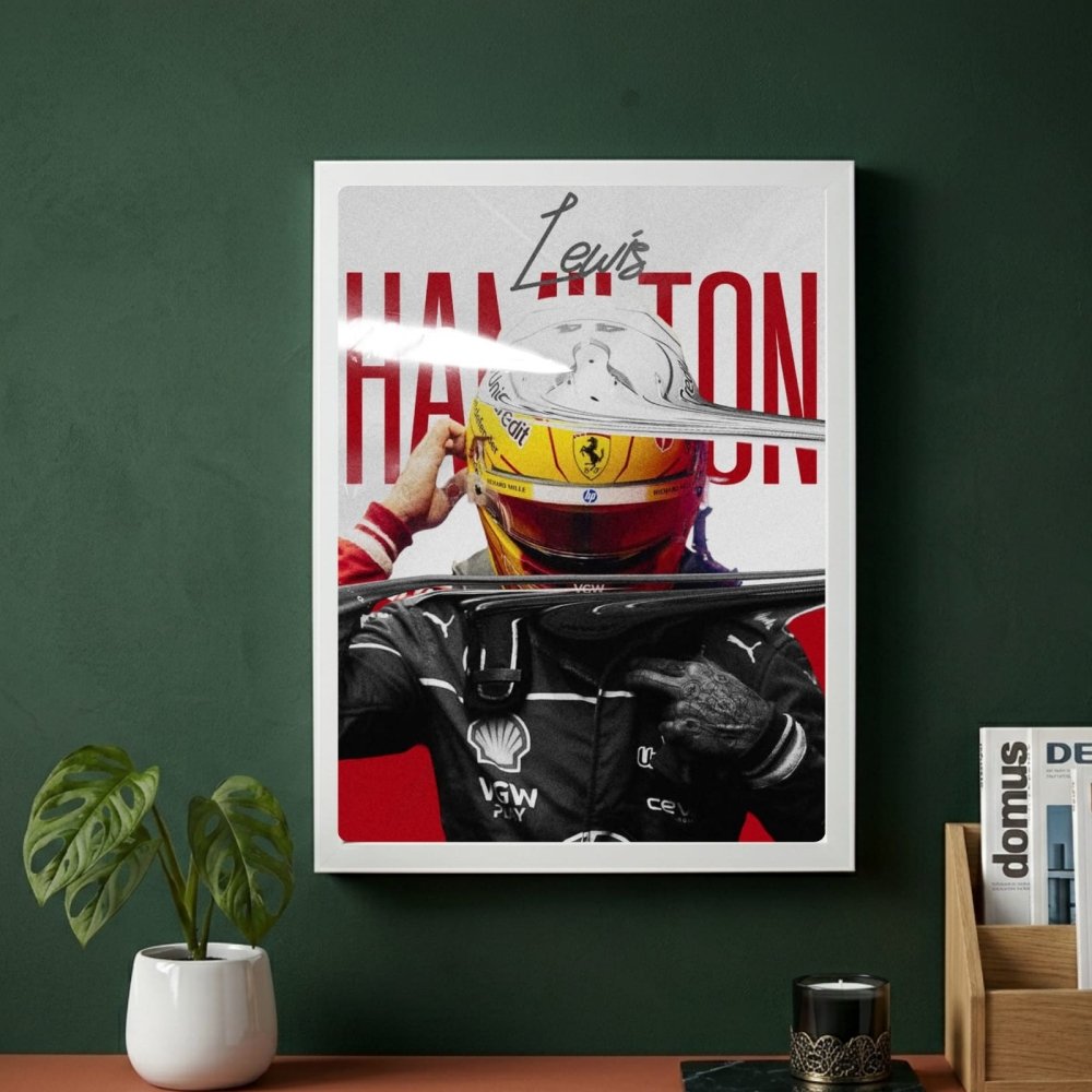 lewis hamilton ferrari f1 - Vibes Districtlewis hamilton ferrari f1 poster SilverVibes District