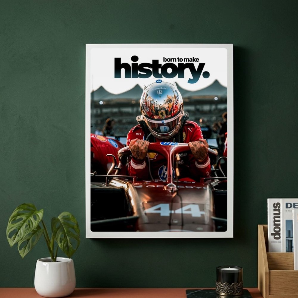 lewis hamilton ferrarif1 - Vibes Districtlewis hamilton ferrarif1 poster SilverVibes District