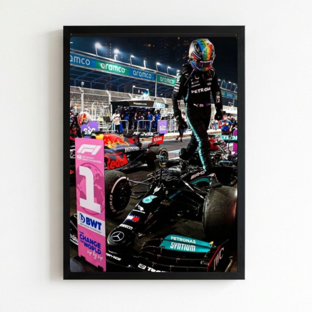 lewis hamilton mercedes - Vibes Districtlewis hamilton mercedes poster NeroVibes District