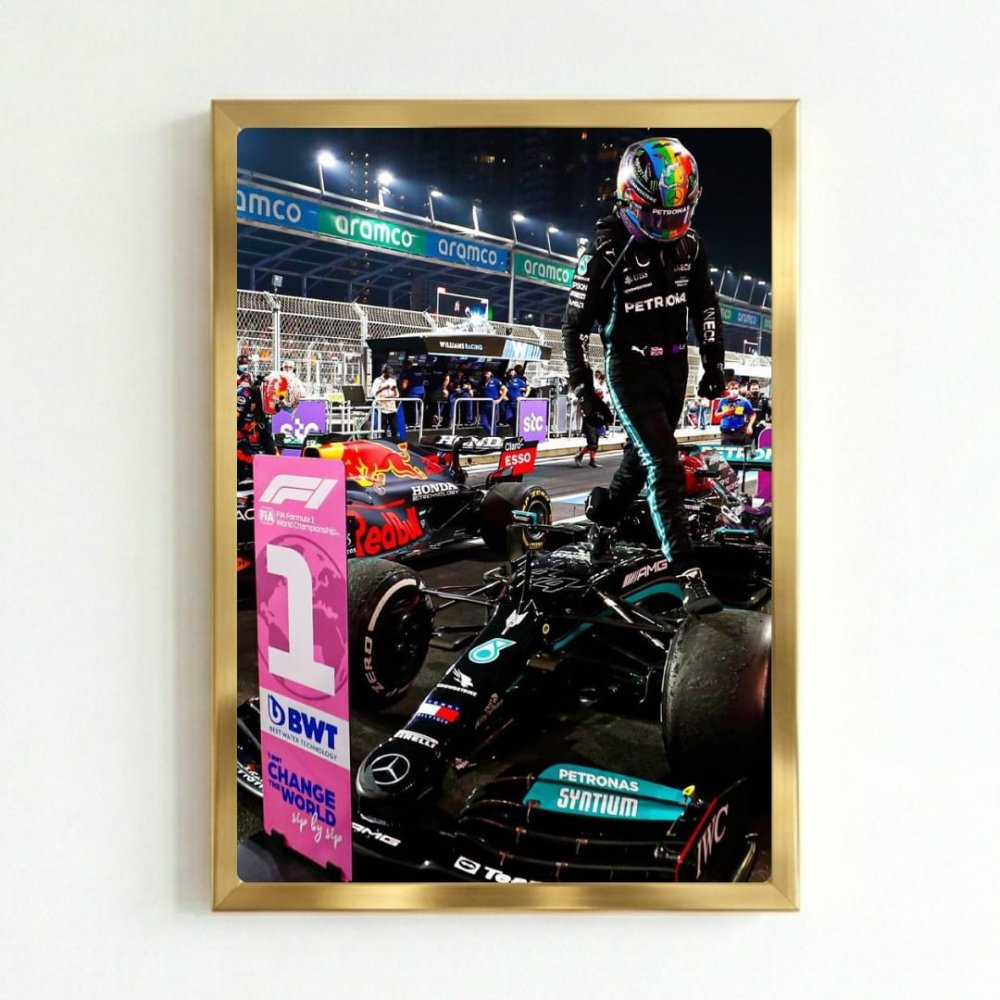 lewis hamilton mercedes - Vibes Districtlewis hamilton mercedes poster GoldVibes District