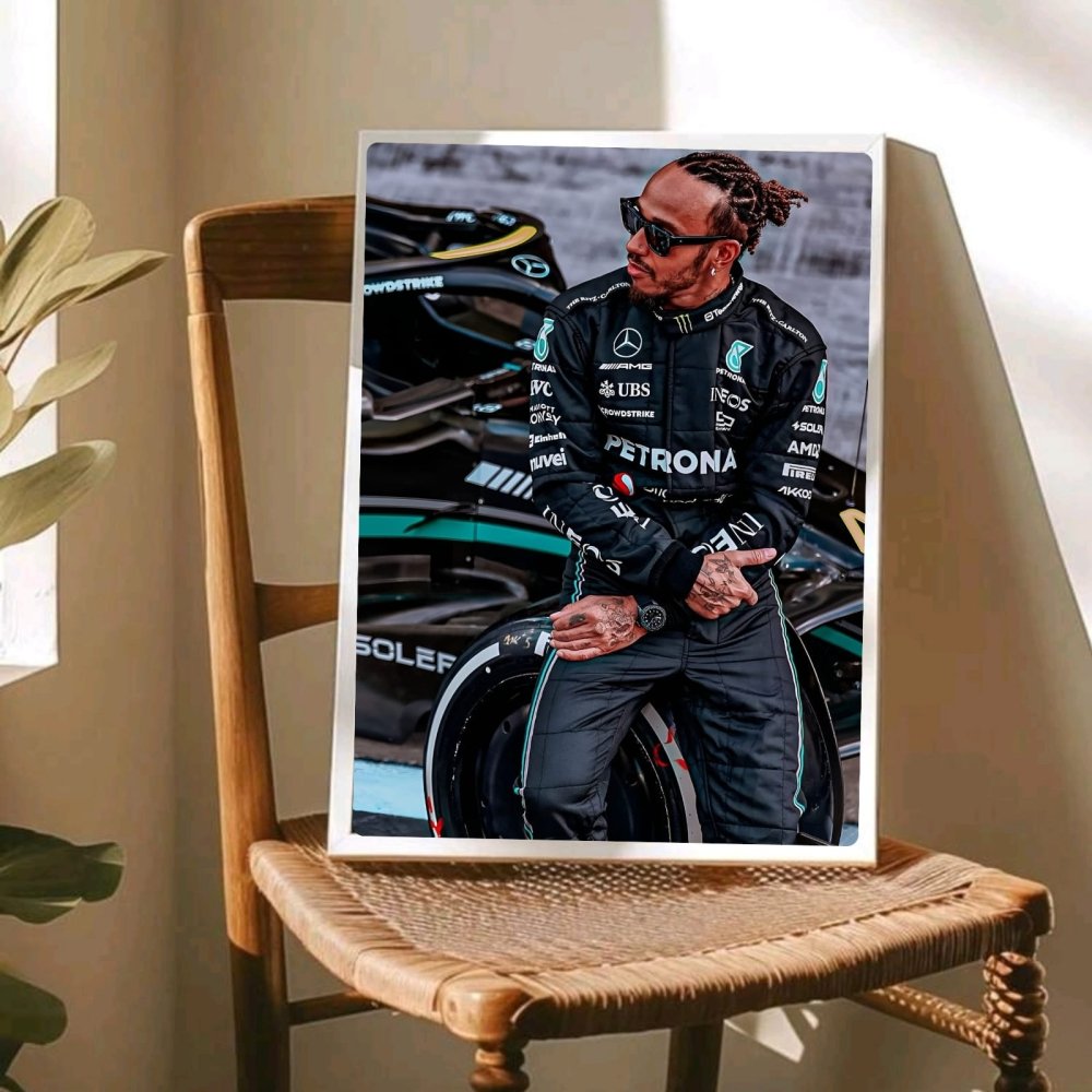 lewis hamilton mercedes f1 - Vibes Districtlewis hamilton mercedes f1 poster SilverVibes District