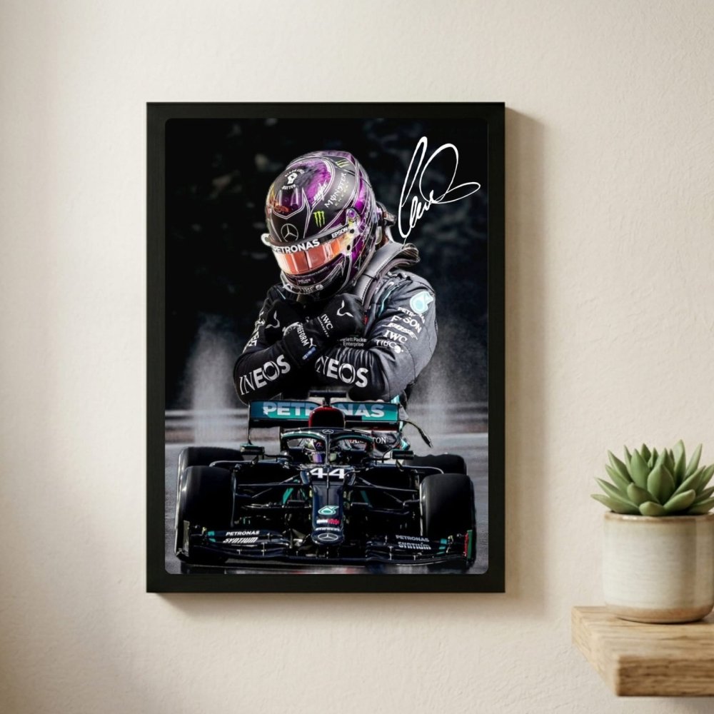 lewis hamilton mercedes f1 - Vibes Districtlewis hamilton mercedes f1 poster SilverVibes District
