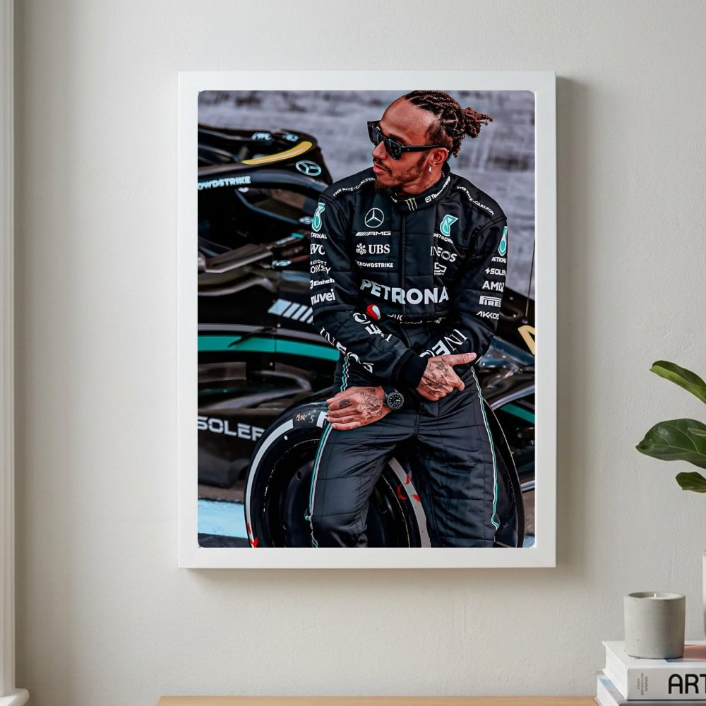 lewis hamilton mercedes f1 - Vibes Districtlewis hamilton mercedes f1 poster SilverVibes District