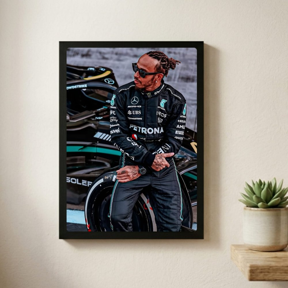 lewis hamilton mercedes f1 - Vibes Districtlewis hamilton mercedes f1 poster SilverVibes District