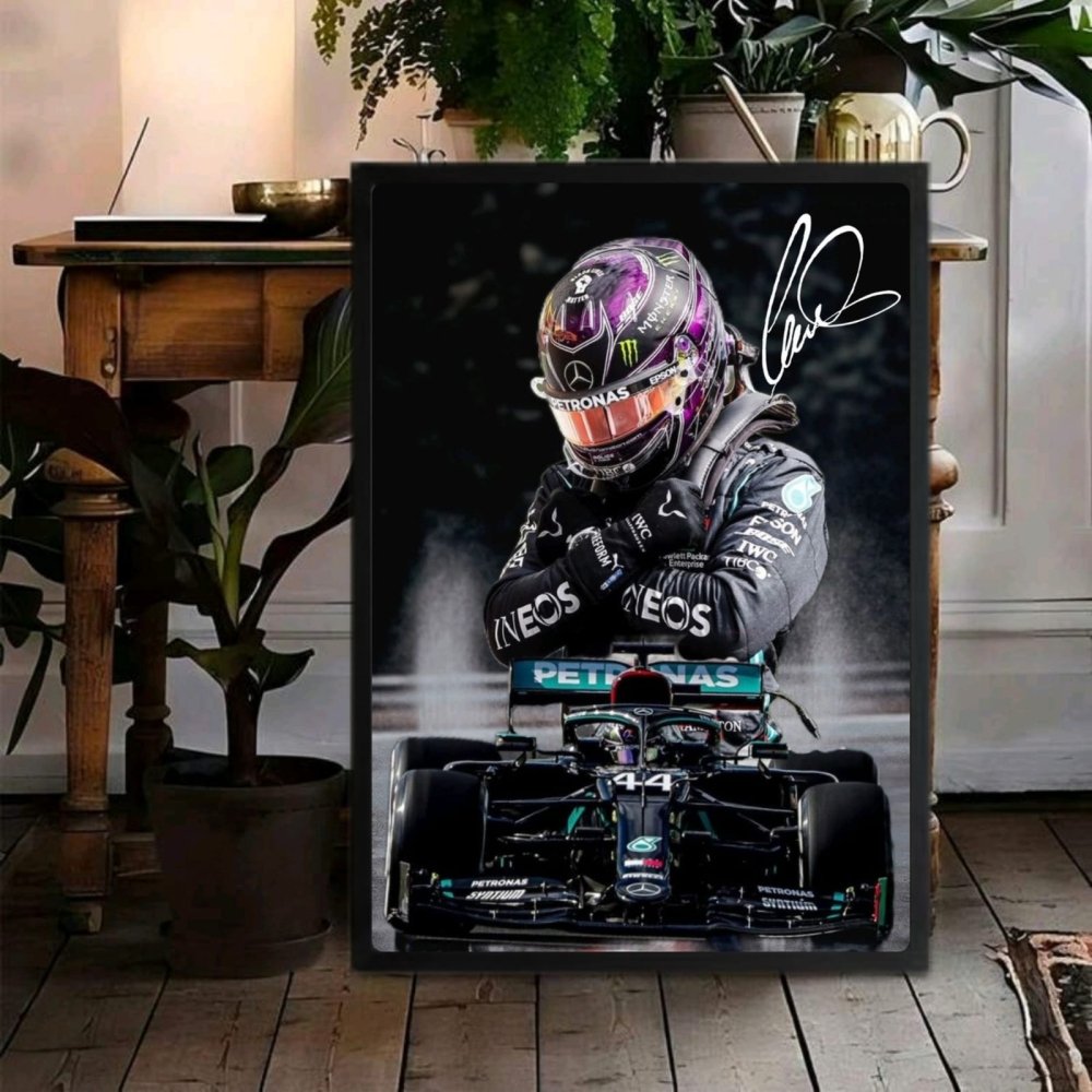 lewis hamilton mercedes f1 - Vibes Districtlewis hamilton mercedes f1 poster SilverVibes District