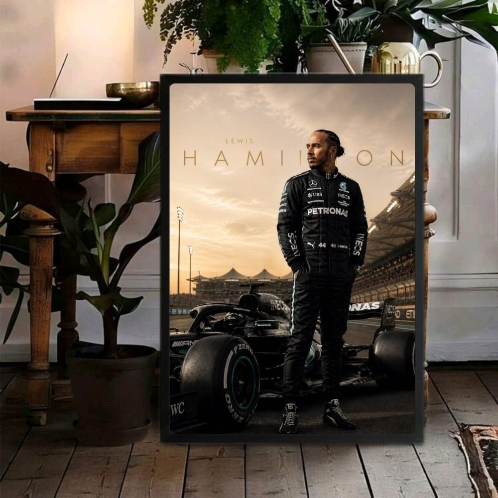 lewis hamilton mercedes f1 - Vibes Districtlewis hamilton mercedes f1 poster NeroVibes District