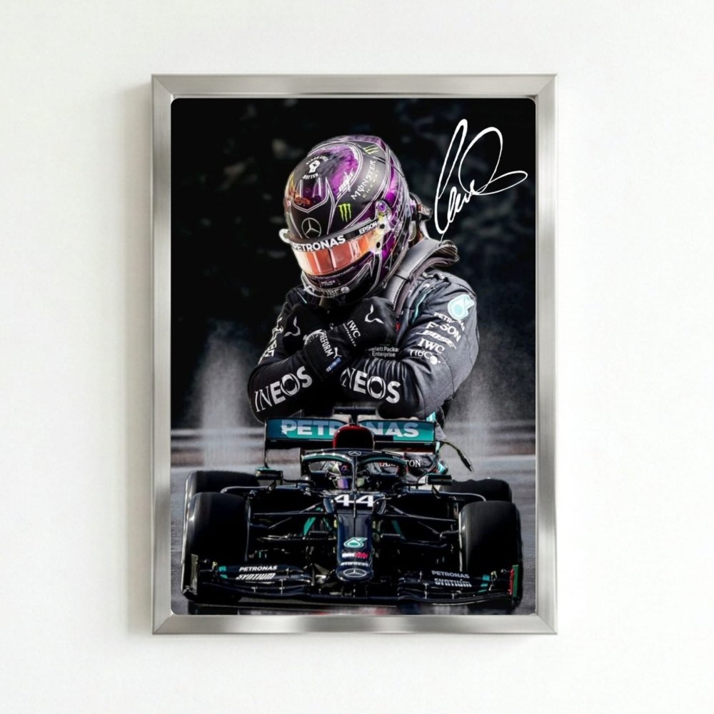 lewis hamilton mercedes f1 - Vibes Districtlewis hamilton mercedes f1 poster SilverVibes District