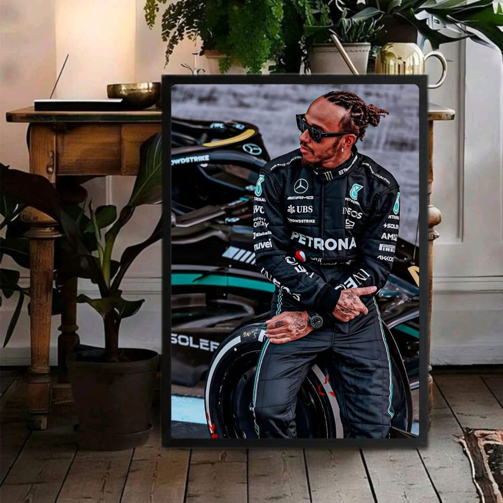 lewis hamilton mercedes f1 - Vibes Districtlewis hamilton mercedes f1 poster SilverVibes District