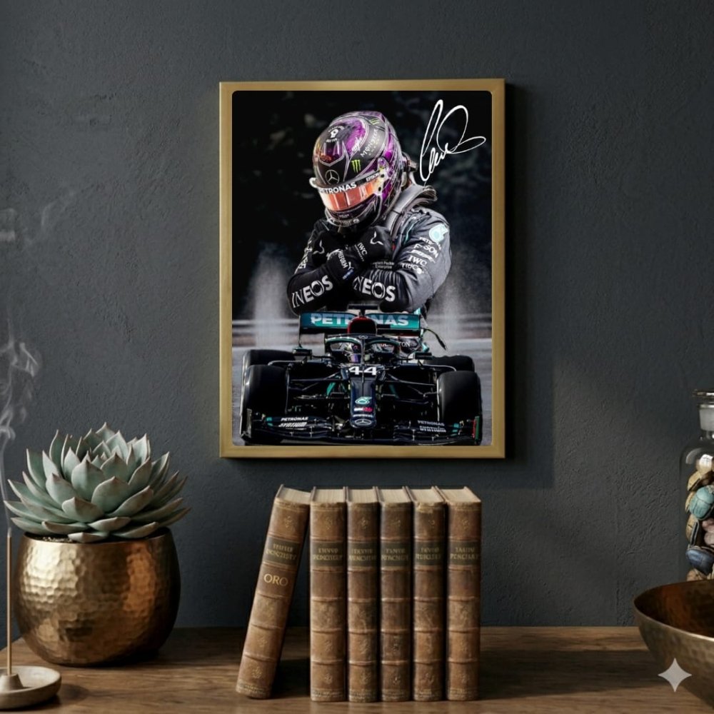 lewis hamilton mercedes f1 - Vibes Districtlewis hamilton mercedes f1 poster SilverVibes District