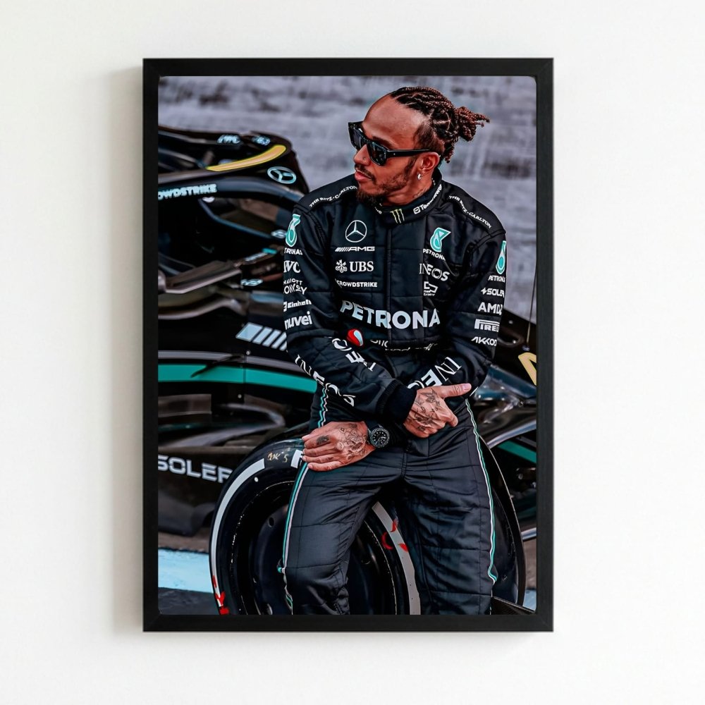 lewis hamilton mercedes f1 - Vibes Districtlewis hamilton mercedes f1 poster NeroVibes District