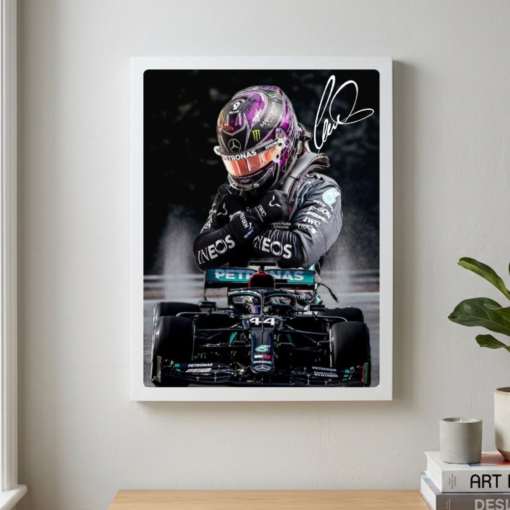 lewis hamilton mercedes f1 - Vibes Districtlewis hamilton mercedes f1 poster SilverVibes District