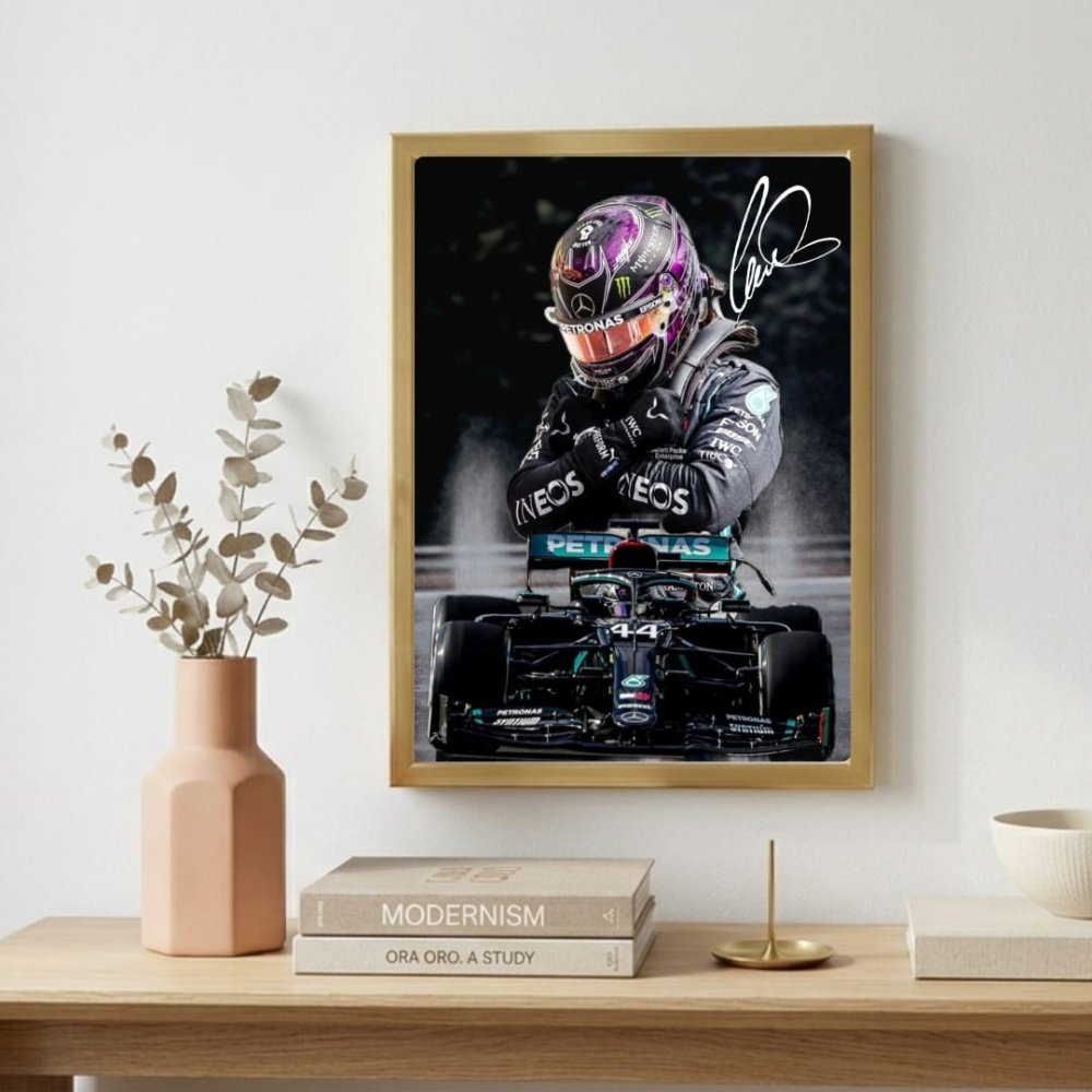 lewis hamilton mercedes f1 - Vibes Districtlewis hamilton mercedes f1 poster SilverVibes District