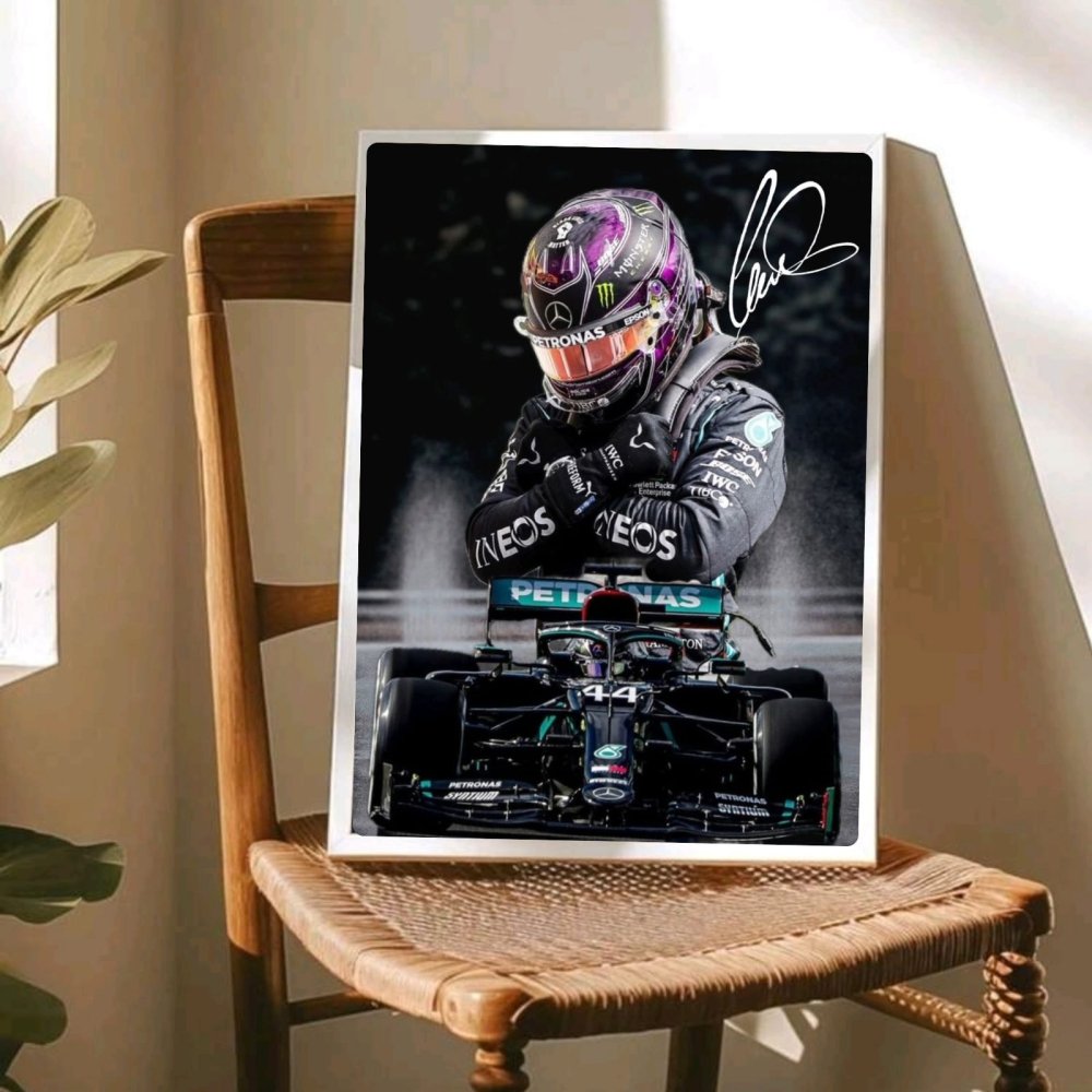 lewis hamilton mercedes f1 - Vibes Districtlewis hamilton mercedes f1 poster SilverVibes District