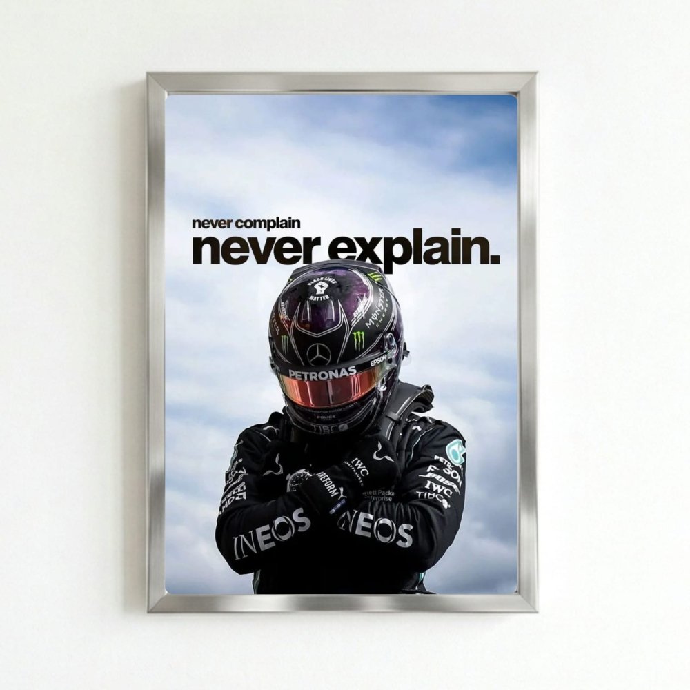 lewis hamilton mercedes f1 - Vibes Districtlewis hamilton mercedes f1 poster SilverVibes District
