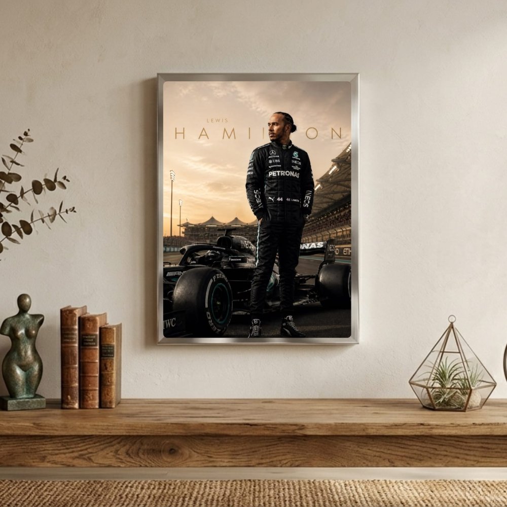 lewis hamilton mercedes f1 - Vibes Districtlewis hamilton mercedes f1 poster NeroVibes District