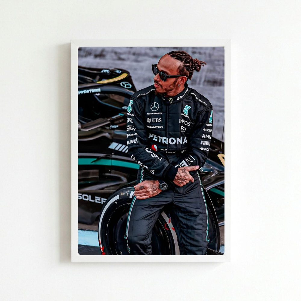 lewis hamilton mercedes f1 - Vibes Districtlewis hamilton mercedes f1 poster BiancoVibes District