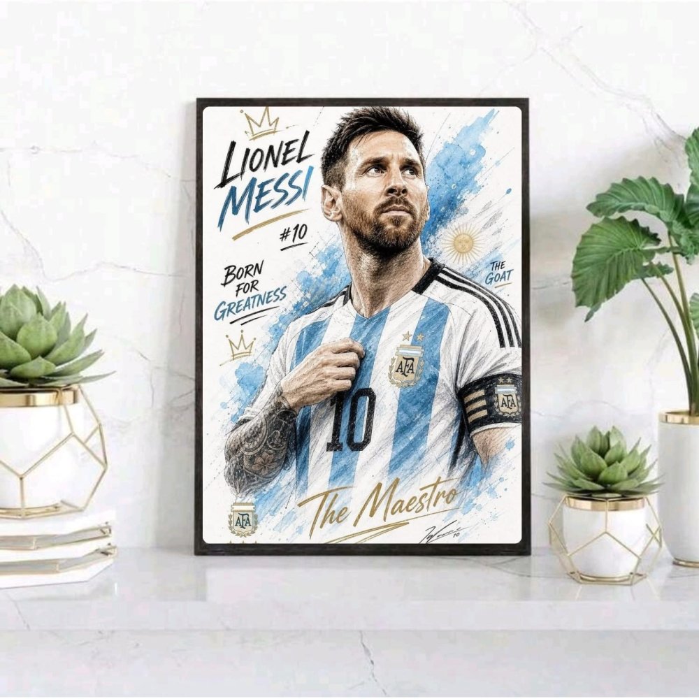 lionel messi - Vibes Districtlionel messi poster SilverVibes District