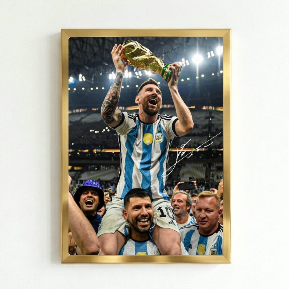 lionel messi - Vibes Districtlionel messi poster GoldVibes District