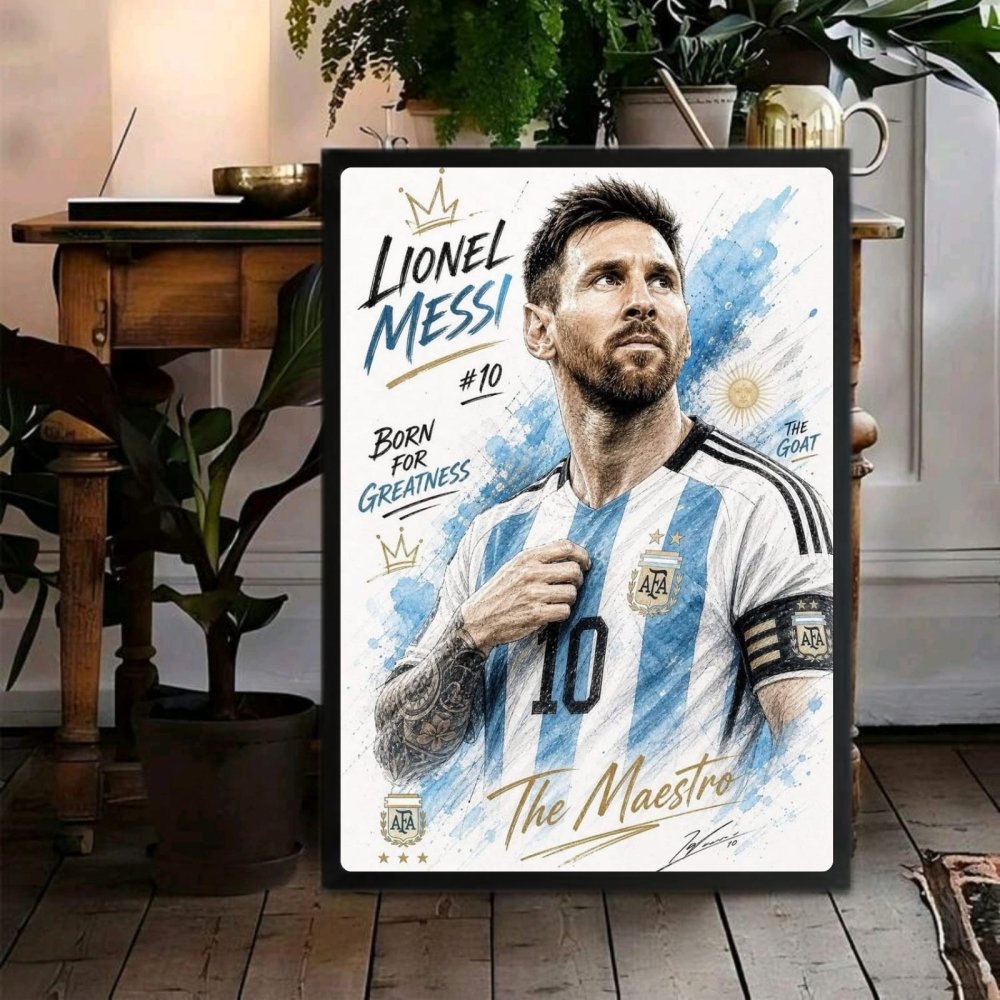 lionel messi - Vibes Districtlionel messi poster SilverVibes District