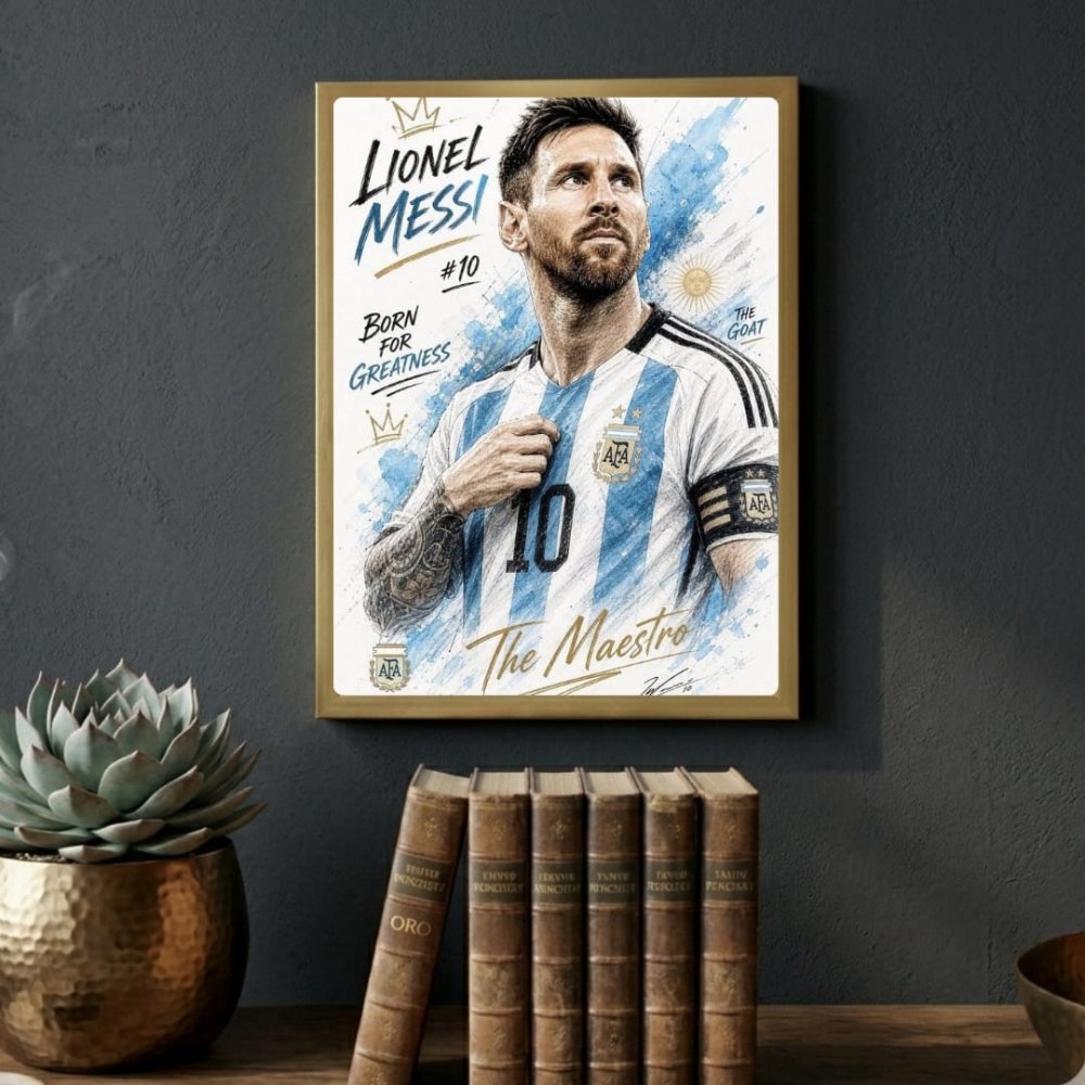 lionel messi - Vibes Districtlionel messi poster SilverVibes District