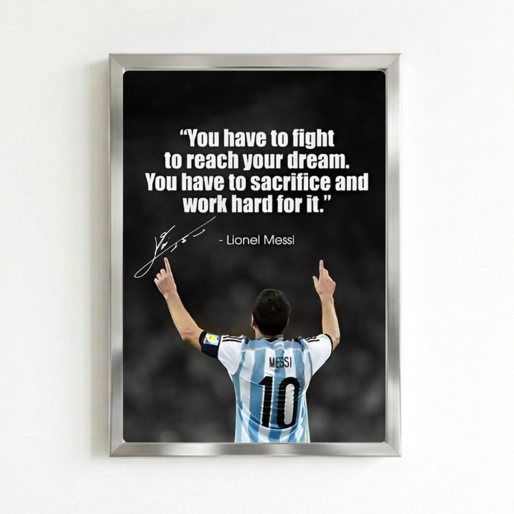 lionel messi - Vibes Districtlionel messi poster SilverVibes District