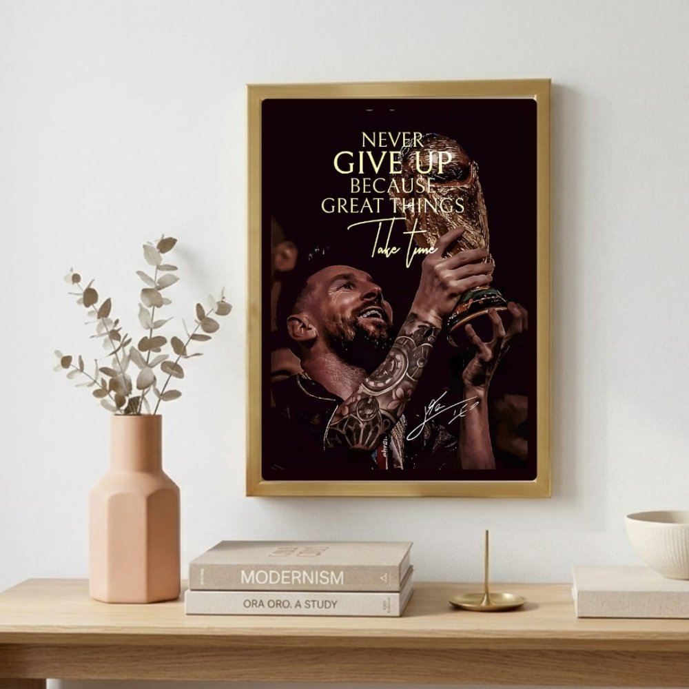lionel messi - Vibes Districtlionel messi poster GoldVibes District