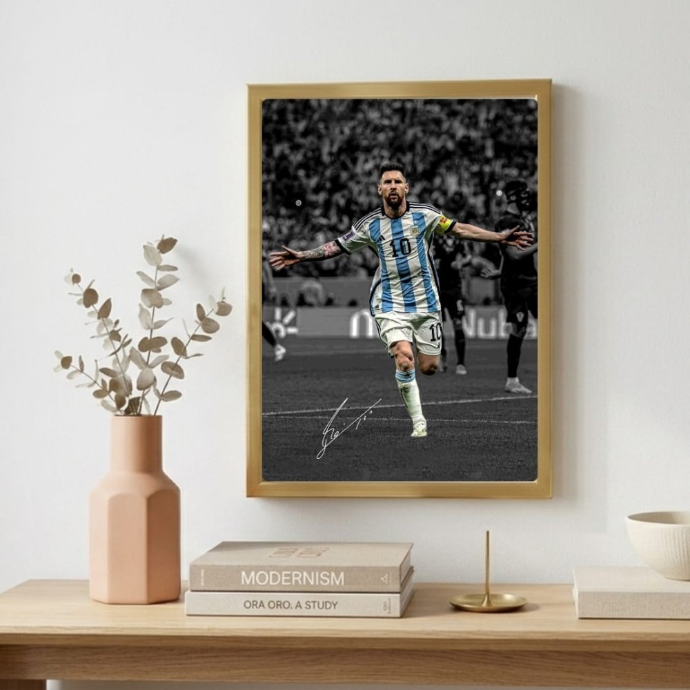 lionel messi - Vibes Districtlionel messi poster GoldVibes District