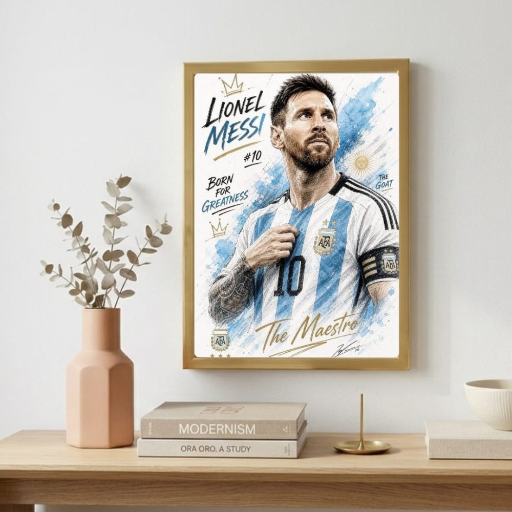 lionel messi - Vibes Districtlionel messi poster SilverVibes District
