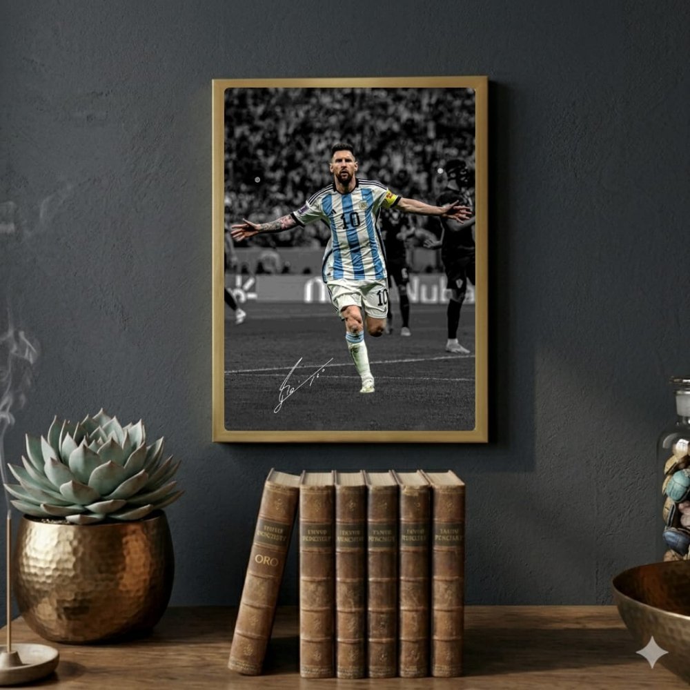lionel messi - Vibes Districtlionel messi poster GoldVibes District