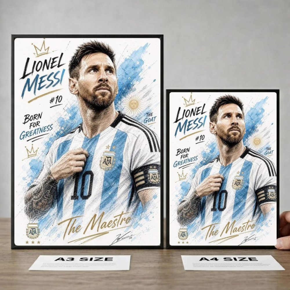 lionel messi - Vibes Districtlionel messi poster SilverVibes District