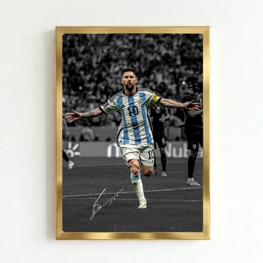 lionel messi - Vibes Districtlionel messi poster GoldVibes District