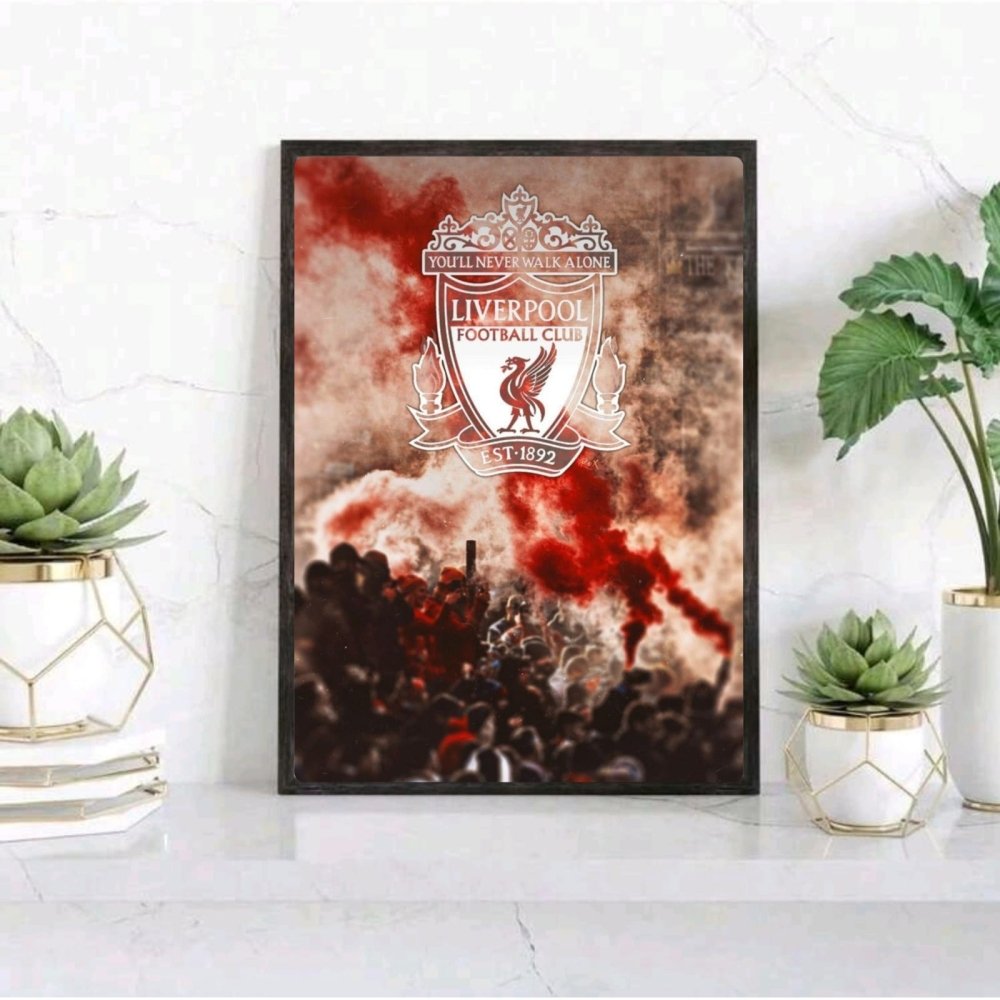 Liverpool - Vibes DistrictLiverpool poster GoldVibes District
